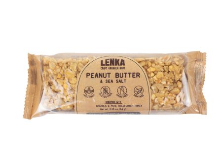 Lenka Bar - Peanut Butter with Sea Salt Online Sale