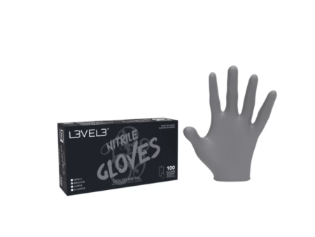 L3VEL3™ PROFESSIONAL NITRILE GLOVES 100ct – LIQUID METAL Online