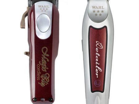 Wahl Pro 2pc Combo – Magic clip Cordless, Detailer li Cordless Cheap