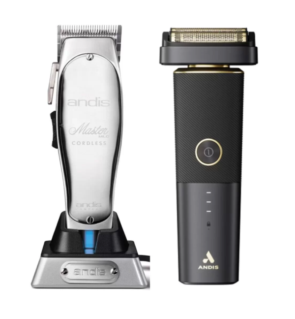 Andis 2pc Cordless Combo – Cordless Master & Cordless reSURGE shaver Sale