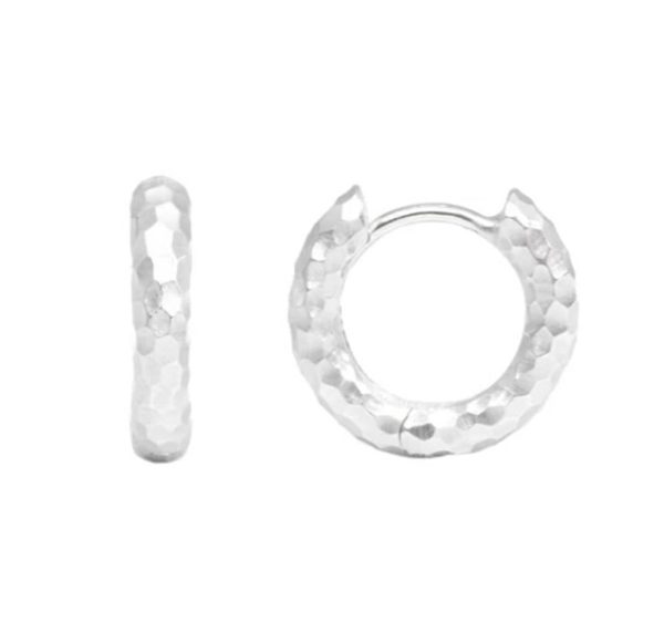 Nina Nguyen Sterling Silver 15mm Hoops Discount