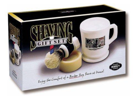 William Marvy company Shaving gift set – Mug, Soap, Brush Sale