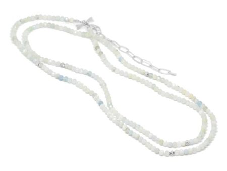 Nina Nguyen Sterling Silver Aquamarine Wrap Online Sale