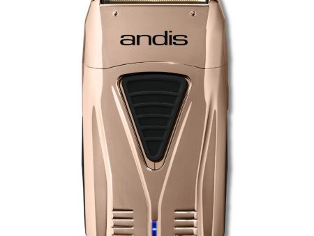 Andis Profoil Lithium Titanium Foil Shaver – Copper chrome #17220 Hot on Sale