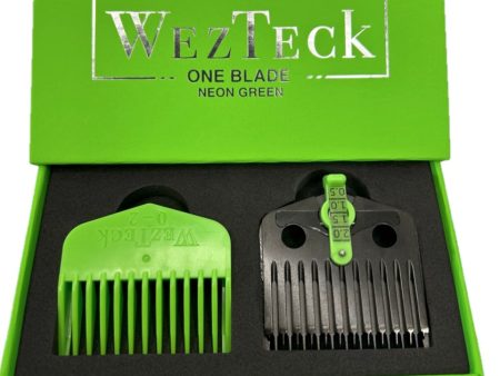 Wezteck one blade guard – made 2 fade – from #0 to #2 = (0 , 1 2 , 1 , 1-1 2 , 2) green Online Sale