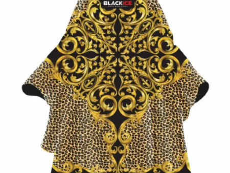 BlackIce BAROQUE LEOPARD Barber Cape #bve009BAR Sale