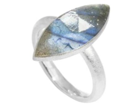 Nina Nguyen Sterling Silver Labradorite Ring Online now