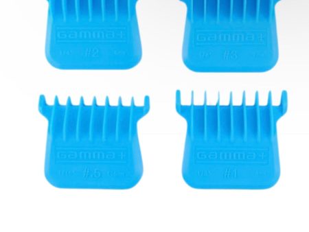 GAMMA+ Professional Wide Magnetic Trimmer Blade Guards – Blue GPWMTG Discount