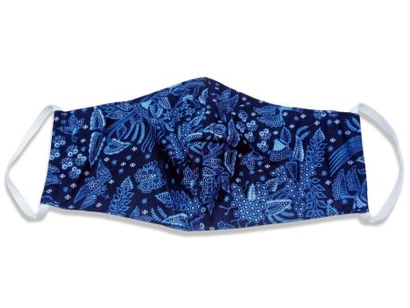 Bali Collection Batik Face Covering - Blue on Sale