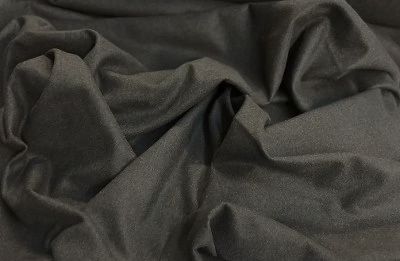 Charcoal Grey Melton Wool Sale