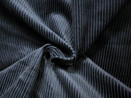 100% Cotton Corduroy - Navy Cheap