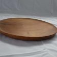 Handmade teak wood round plate 15.75 inches width Discount