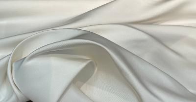 100% Silk Faille - Off White Sale