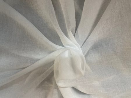 100% Cotton Gauze - White Hot on Sale