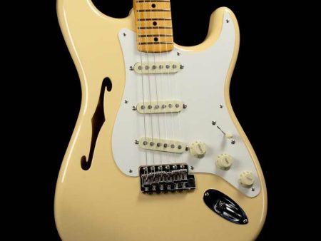 Fender Eric Johnson Signature Stratocaster Thinline Vintage White 2018 For Discount