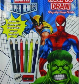 Marvel Super Heroes How to Draw Activity [2013] paperback Online